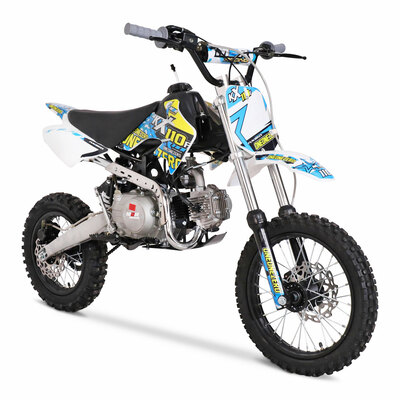 M2R Racing KX110F 110cc Blue Semi-Automatic Pit Bike